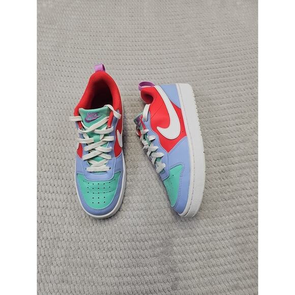 Nike Other - Nike Shoes Youth Size 5.5 Court Borough Low Recraft Cobalt Bliss Sneaker